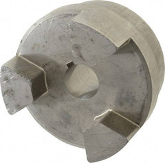 Lovejoy - 1-1/8" Max Bore Diam, Flexible Hub Coupling - 4-1/2" OD, 4.88" OAL, Sintered Iron - USA Tool & Supply