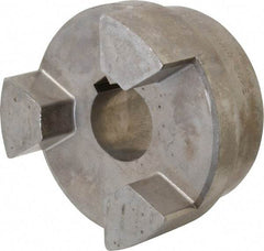 Lovejoy - 1-1/2" Max Bore Diam, Flexible Hub Coupling - 4-1/2" OD, 4.88" OAL, Sintered Iron - USA Tool & Supply