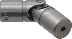 Lovejoy - 7/8" Bore Depth, 768 In/Lbs. Torque, D-Type Single Universal Joint - 3/4" Outside Diam, 2-11/16" OAL - USA Tool & Supply