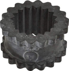 Lovejoy - 4 One Piece Solid Flexible Coupling Sleeve Insert - 2.31" OD, 1-1/4" OAL, EPDM - USA Tool & Supply