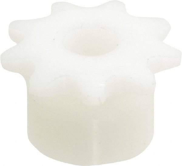 Poly Hi Solidur - 9 Teeth, 1/4" Chain Pitch, Chain Size 25, Roller Chain Sprockets - USA Tool & Supply