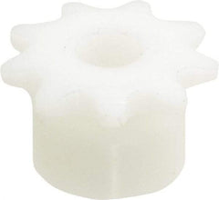 Poly Hi Solidur - 9 Teeth, 1/4" Chain Pitch, Chain Size 25, Roller Chain Sprockets - USA Tool & Supply