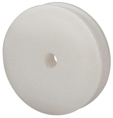 Poly Hi Solidur - 1/2" Bore, 3.85" Outside Diam, Finished Bore V-Belt Sheave - 3/4" Wide - USA Tool & Supply