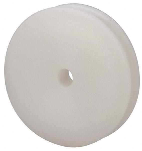 Poly Hi Solidur - 1/2" Bore, 4.05" Outside Diam, Finished Bore V-Belt Sheave - 3/4" Wide - USA Tool & Supply