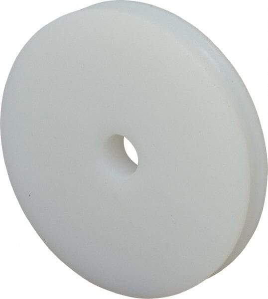 Poly Hi Solidur - 1/2" Bore, 3-1/2" Outside Diam, Finished Bore Round Belt Pulley - 1/2" Wide - USA Tool & Supply