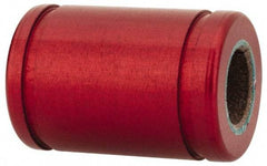 Pacific Bearing - 3/16" ID, 110 Lb Static Load Capacity, Closed Linear Bearing - 0.38" OD - USA Tool & Supply