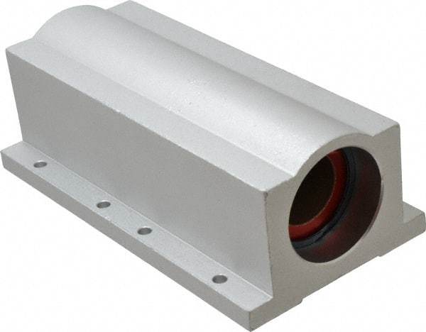 Pacific Bearing - 1-1/2" ID, 9" OAL x 3-1/4" OAH Closed Twin Pillow Block - 9 Inch Overall Length x 3-1/4 Inch Overall Height x 4-3/4 Inch Width, - USA Tool & Supply