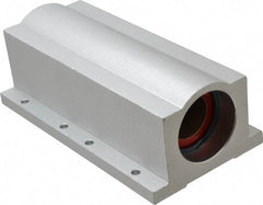 Pacific Bearing - 1-1/2" ID, 9" OAL x 3-1/4" OAH Closed Twin Pillow Block - 9 Inch Overall Length x 3-1/4 Inch Overall Height x 4-3/4 Inch Width, - USA Tool & Supply