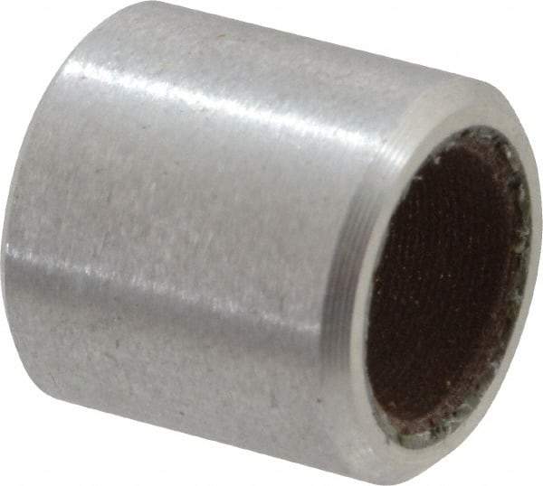 Pacific Bearing - 1/4" Inside x 3/8" Outside Diam, Aluminum Anti-Friction Sleeve Bearing - 3/8" OAL - USA Tool & Supply