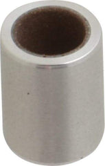 Pacific Bearing - 1/4" Inside x 3/8" Outside Diam, Aluminum Anti-Friction Sleeve Bearing - 1/2" OAL - USA Tool & Supply