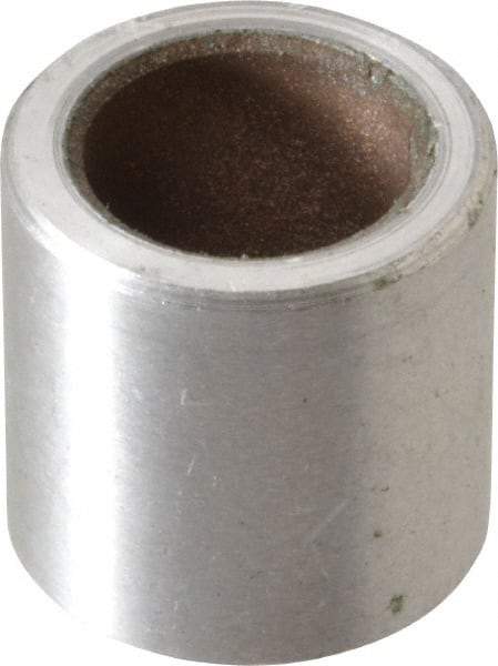 Pacific Bearing - 1/2" Inside x 3/4" Outside Diam, Aluminum Anti-Friction Sleeve Bearing - 1" OAL - USA Tool & Supply