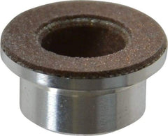 Pacific Bearing - 1/4" Inside x 3/8" Outside Diam, Aluminum Anti-Friction Sleeve Bearing - 1/2" Outside Diam, 1/4" OAL - USA Tool & Supply