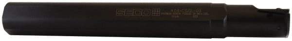 Seco - A..-CGGL, Left Hand, Indexable Grooving Tool Holder - LC..1604.. Insert Compatibility, 12" OAL, Through Coolant - USA Tool & Supply