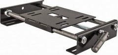 Lovejoy - 9/16" Bolt Steel Rigid Fixed Base Motor Base - Hand Crank Type, 182T, 184T NEMA Frame - USA Tool & Supply