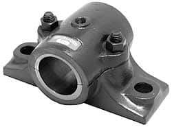 Made in USA - 4-1/4" OALSplit Bearing - Cast Iron - USA Tool & Supply