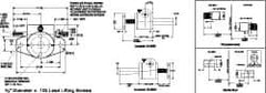 Duff-Norton - 1/2 Ton Capacity, 9" Lift Height, Inverted Mechanical Screw Actuator - Top Plate - USA Tool & Supply