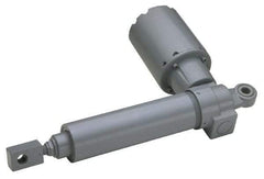 Duff-Norton - 12" Stroke Len, 25% Duty Cycle, 115 Volt, Linear Electromechanical Actuator with Slip Clutch - AC Input, 0.58" per Second, 500 Lb Capacity - USA Tool & Supply