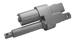 Duff-Norton - 6" Stroke Len, 17% Duty Cycle, 115 Volt, Linear Electromechanical Actuator with Limit Switch - AC Input, 0.83" per Second, 1,500 Lb Capacity - USA Tool & Supply