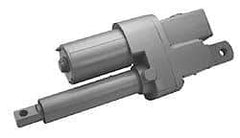 Duff-Norton - 12" Stroke Len, 17% Duty Cycle, 115 Volt, Linear Electromechanical Actuator with Limit Switch - AC Input, 0.83" per Second, 1,500 Lb Capacity - USA Tool & Supply