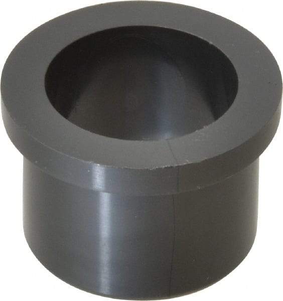 Poly Hi Solidur - 1" Inside x 1-1/4" Outside Diam, Nylon Sleeve Bearing - 1-1/2" Outside Diam, 3/16" Flange Thickness, 1" OAL - USA Tool & Supply