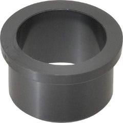Poly Hi Solidur - 1-1/4" Inside x 1-1/2" Outside Diam, Nylon Sleeve Bearing - 1-3/4" Outside Diam, 0.2" Flange Thickness, 1" OAL - USA Tool & Supply