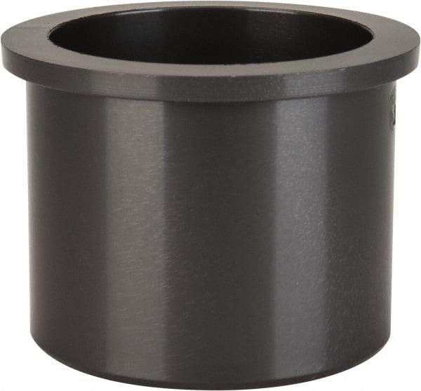 Poly Hi Solidur - 1-1/2" Inside x 1-3/4" Outside Diam, Nylon Sleeve Bearing - 2" Outside Diam, 1/8" Flange Thickness, 1-1/2" OAL - USA Tool & Supply