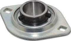 Value Collection - 3-3/4" OAL2-Bolt Flange - 1700 Lb Dyn Cap, Steel - USA Tool & Supply