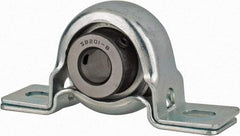 Value Collection - 3-3/8" OALPillow Block - 1160 Lb Dyn Cap, Steel - USA Tool & Supply