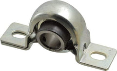 Value Collection - 3-3/8" OALPillow Block - 1160 Lb Dyn Cap, Steel - USA Tool & Supply