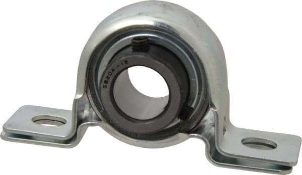 Value Collection - 3-27/32" OALPillow Block - 1560 Lb Dyn Cap, Steel - USA Tool & Supply