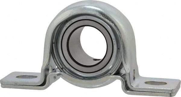 Value Collection - 4-1/4" OALPillow Block - 1700 Lb Dyn Cap, Steel - USA Tool & Supply