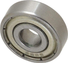 Tritan - 6mm Bore Diam, 19mm OD, Double Shield Deep Groove Radial Ball Bearing - 6mm Wide, 1 Row, Round Bore, 200 Lb Static Capacity, 530 Lb Dynamic Capacity - USA Tool & Supply