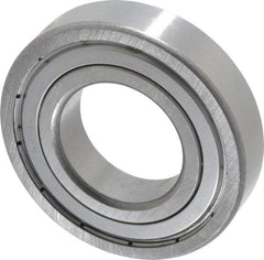 Tritan - 40mm Bore Diam, 80mm OD, Double Shield Deep Groove Radial Ball Bearing - 18mm Wide, 1 Row, Round Bore, 4,000 Lb Static Capacity, 6,500 Lb Dynamic Capacity - USA Tool & Supply