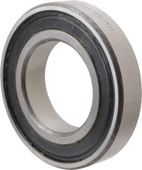 Tritan - 55mm Bore Diam, 100mm OD, Double Shield Deep Groove Radial Ball Bearing - 21mm Wide, 1 Row, Round Bore, 6,500 Lb Static Capacity, 9,750 Lb Dynamic Capacity - USA Tool & Supply