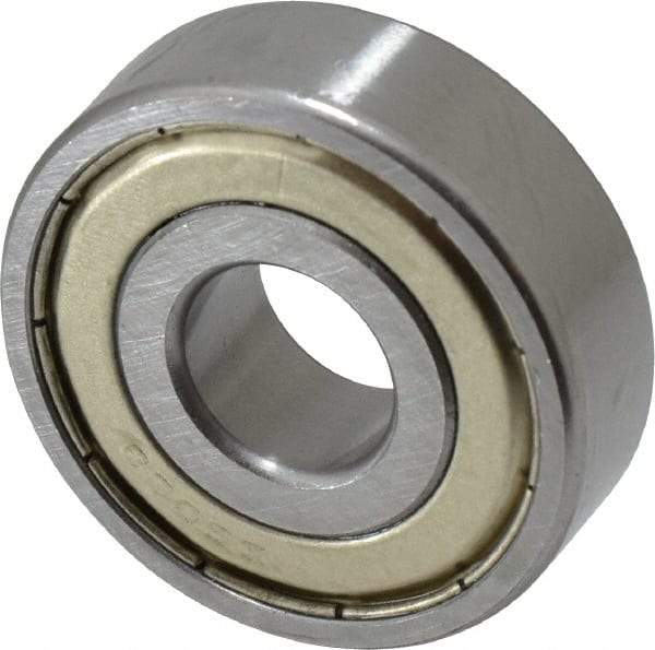 Tritan - 15mm Bore Diam, 42mm OD, Double Shield Deep Groove Radial Ball Bearing - 13mm Wide, 1 Row, Round Bore, 1,230 Lb Static Capacity, 2,570 Lb Dynamic Capacity - USA Tool & Supply