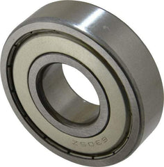 Tritan - 25mm Bore Diam, 62mm OD, Double Shield Deep Groove Radial Ball Bearing - 17mm Wide, 1 Row, Round Bore, 2,520 Lb Static Capacity, 4,640 Lb Dynamic Capacity - USA Tool & Supply