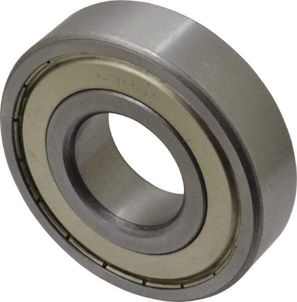 Tritan - 30mm Bore Diam, 72mm OD, Double Shield Deep Groove Radial Ball Bearing - 19mm Wide, 1 Row, Round Bore, 3,370 Lb Static Capacity, 6,000 Lb Dynamic Capacity - USA Tool & Supply