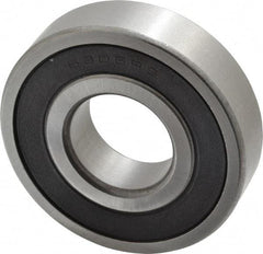 Tritan - 30mm Bore Diam, 72mm OD, Double Seal Deep Groove Radial Ball Bearing - 19mm Wide, 1 Row, Round Bore, 3,370 Lb Static Capacity, 6,000 Lb Dynamic Capacity - USA Tool & Supply
