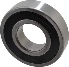 Tritan - 45mm Bore Diam, 100mm OD, Double Seal Deep Groove Radial Ball Bearing - 25mm Wide, 1 Row, Round Bore, 7,200 Lb Static Capacity, 11,900 Lb Dynamic Capacity - USA Tool & Supply