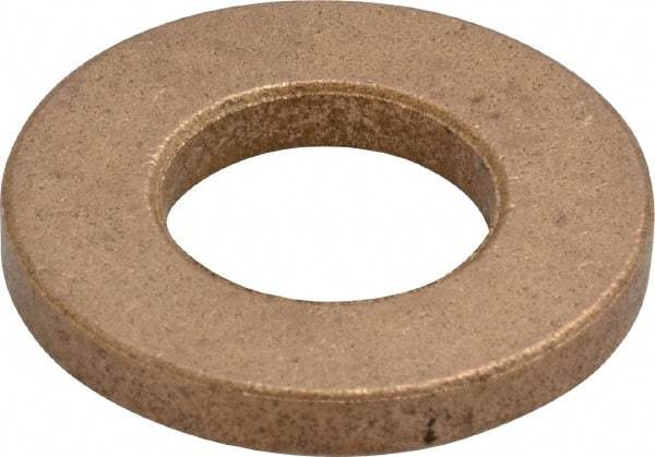 Boston Gear - 0.51" Inside x 1" Outside Diam, 1/8" Thick, Bronze SAE-841 Thrust Bearing - USA Tool & Supply