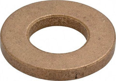 Boston Gear - 0.51" Inside x 1" Outside Diam, 1/8" Thick, Bronze SAE-841 Thrust Bearing - USA Tool & Supply