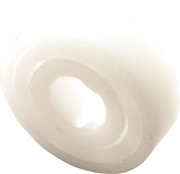 Made in USA - 8mm Bore Diam, 22mm OD, Open Plastic Race Radial Ball Bearing - 7mm Wide, 1 Row, Round Bore, 33 Lb Static Capacity, 42 Lb Dynamic Capacity - USA Tool & Supply
