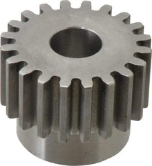 Browning - 10 Pitch, 2" Pitch Diam, 20 Tooth Spur Gear - 3/4" Bore Diam, 1-45/64" Hub Diam, Steel - USA Tool & Supply