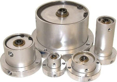 Mead - 1/4" Stroke x 4" Bore Double Acting Air Cylinder - 1/8 Port, -40 to 250°F - USA Tool & Supply