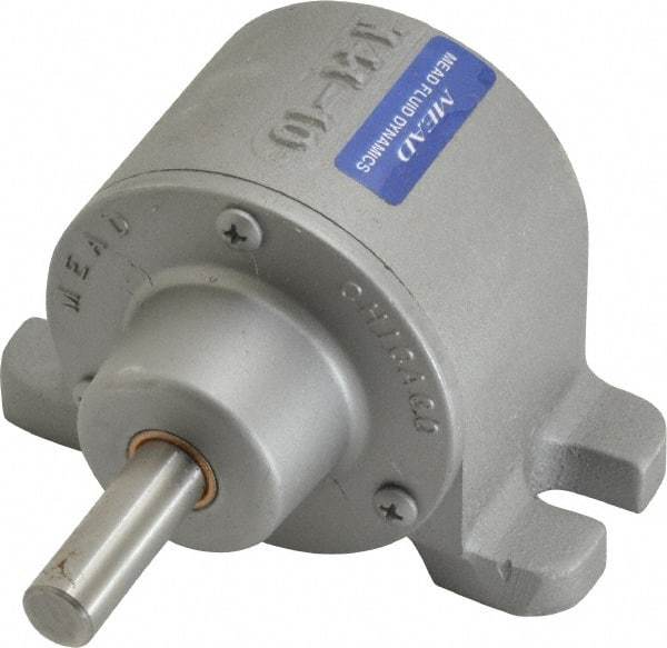 Mead - 1" Stroke x 2-1/4" Bore Single Acting Air Cylinder - 150 Max psi, -40 to 250°F - USA Tool & Supply