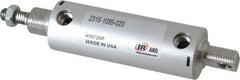 ARO/Ingersoll-Rand - 2" Stroke x 1-1/8" Bore Double Acting Air Cylinder - 1/8 Port, 3/8-16 Rod Thread - USA Tool & Supply