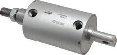 ARO/Ingersoll-Rand - 2" Stroke x 3" Bore Double Acting Air Cylinder - 3/8 Port, 3/4-10 Rod Thread - USA Tool & Supply