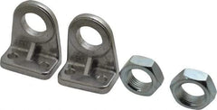ARO/Ingersoll-Rand - Air Cylinder L Bracket - For 1-1/8" Air Cylinders, Use with ARO Economair Cylinders - USA Tool & Supply