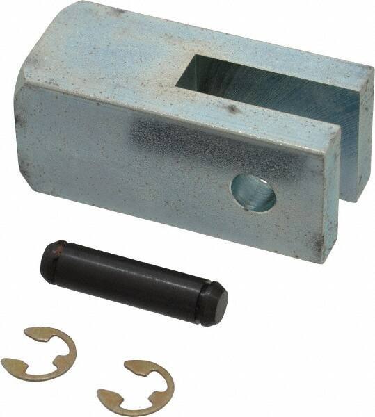 ARO/Ingersoll-Rand - Air Cylinder Rod Clevis - For 1-1/2" Air Cylinders, Use with ARO Economair Cylinders - USA Tool & Supply
