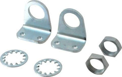 ARO/Ingersoll-Rand - Air Cylinder Mount - For 3/4 & 1-1/8" Air Cylinders, Use with ARO/Ingersoll Rand Micro-Air Cylinders - USA Tool & Supply